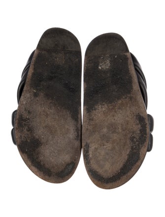 Anine Bing Leather Slides