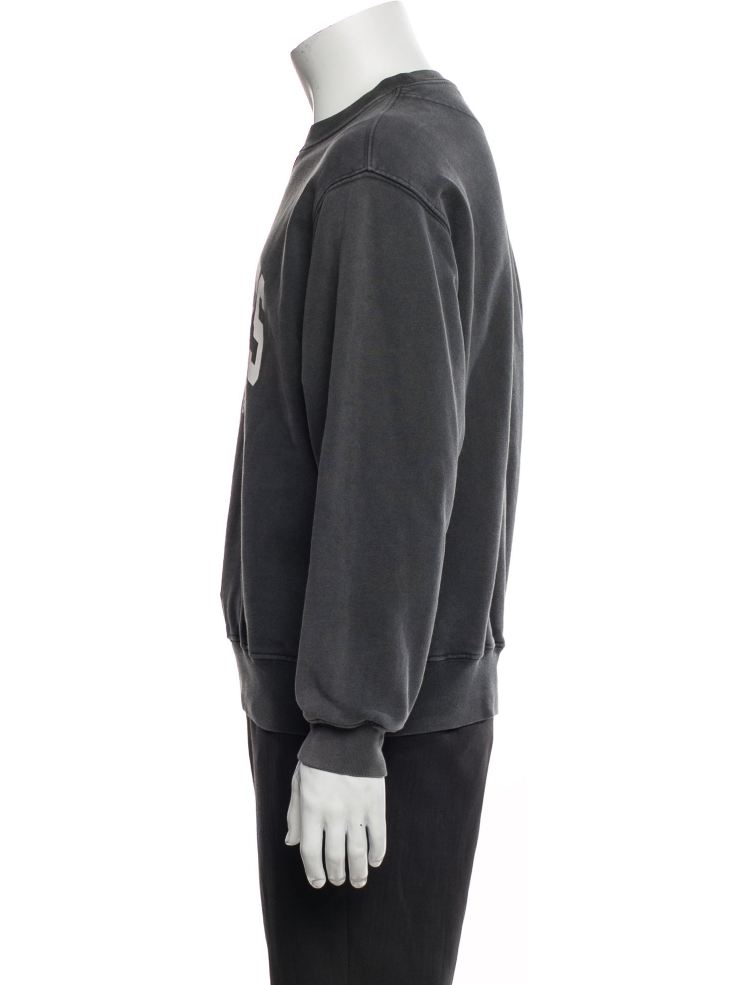 Anine Bing Graphic Print Crew Neck Pullover