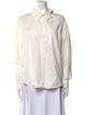 Anine Bing Three-Quarter Sleeve Button-Up Top