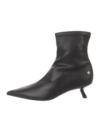 Anine Bing Hilda Leather Sock Boots
