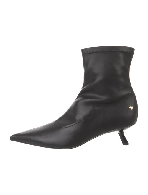 Anine Bing Hilda Leather Sock Boots