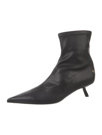 Anine Bing Hilda Leather Sock Boots