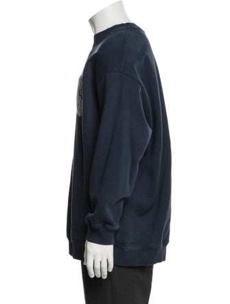 Anine Bing Graphic Print Crew Neck Pullover