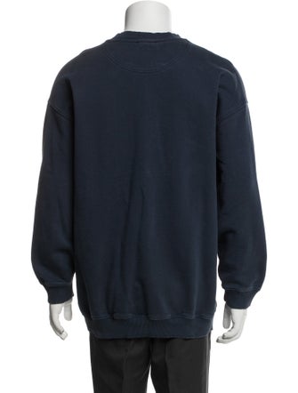 Anine Bing Graphic Print Crew Neck Pullover