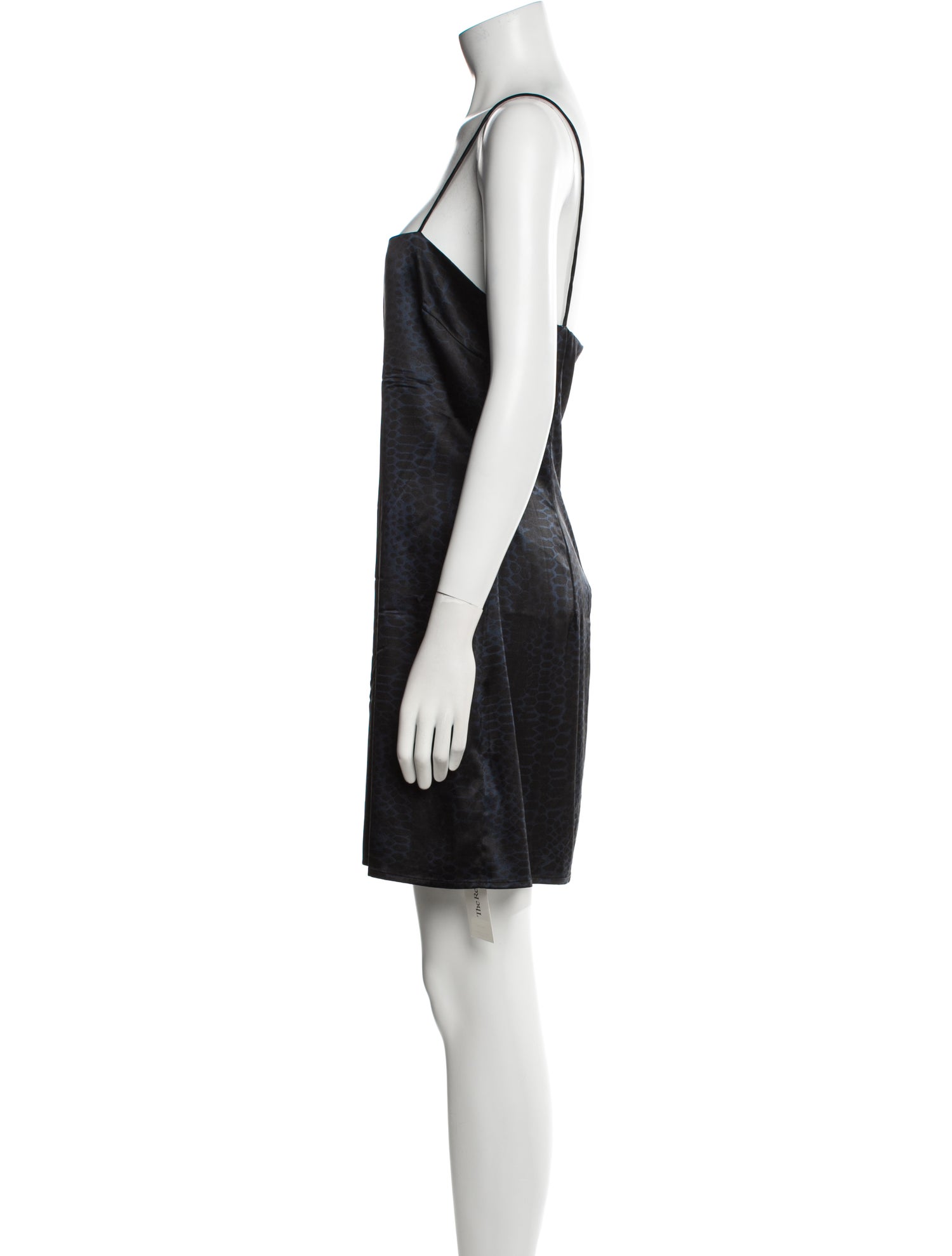 Anine Bing Silk Mini Dress