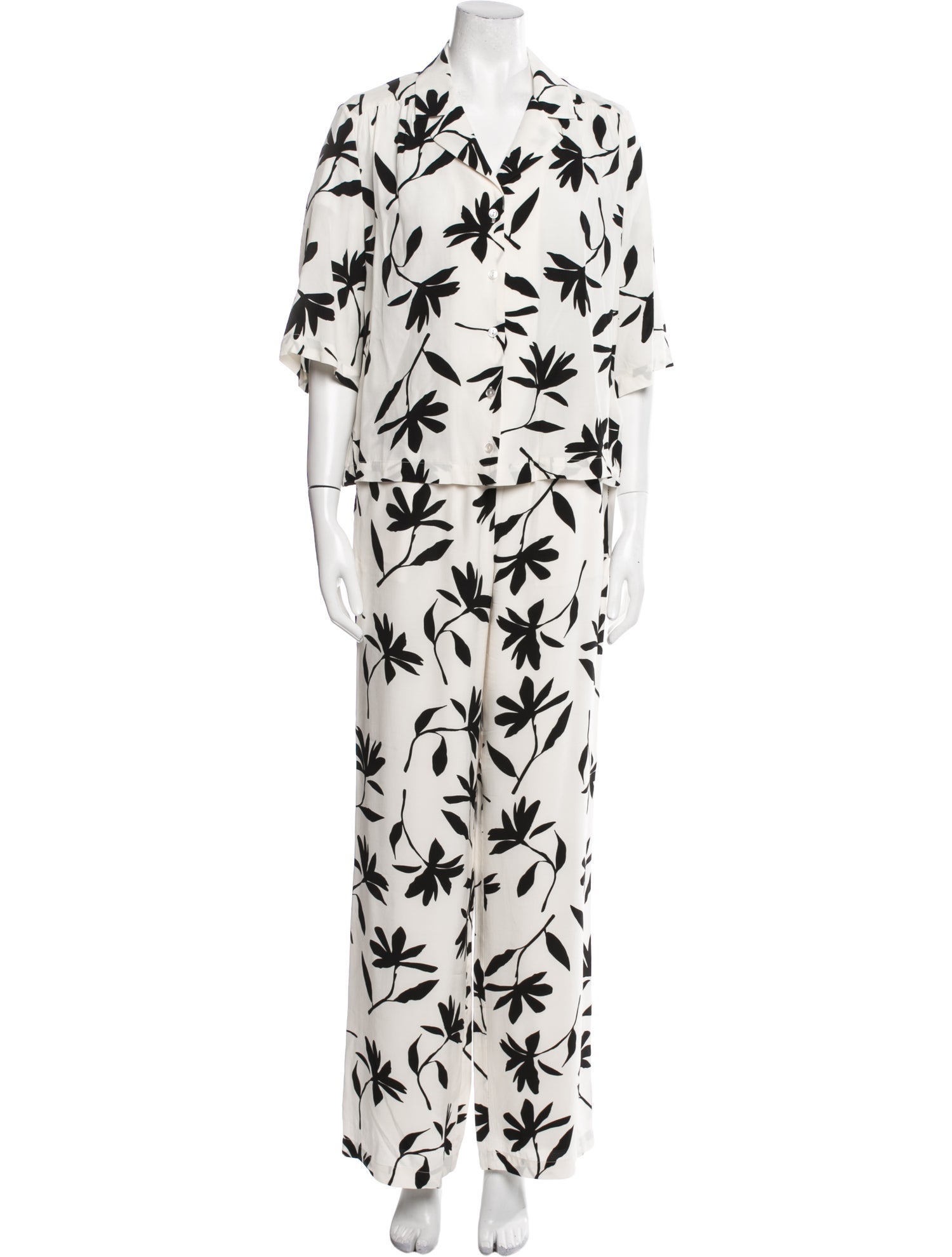 Anine Bing Printed Pant Set