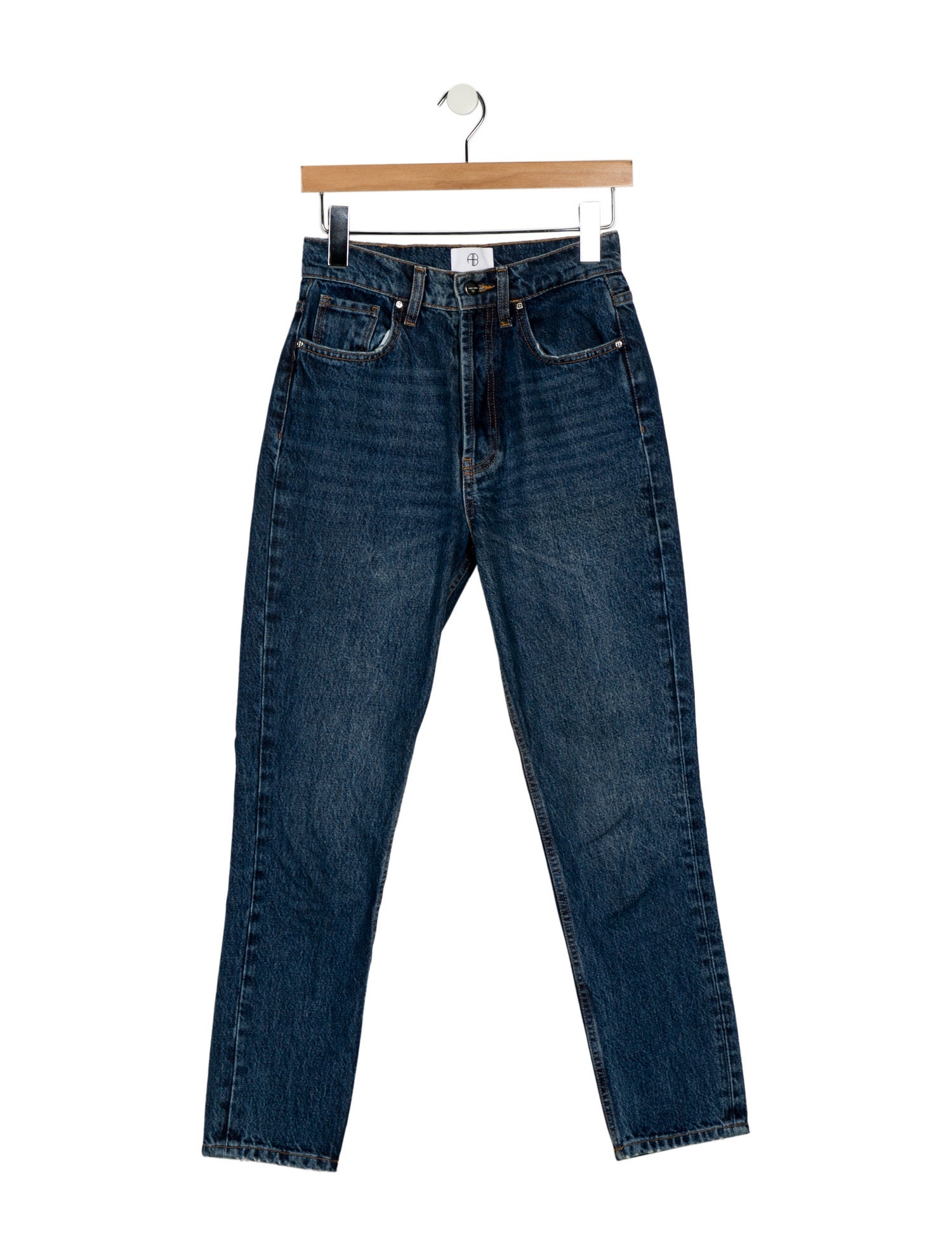 Anine Bing High-Rise Skinny Leg Jeans