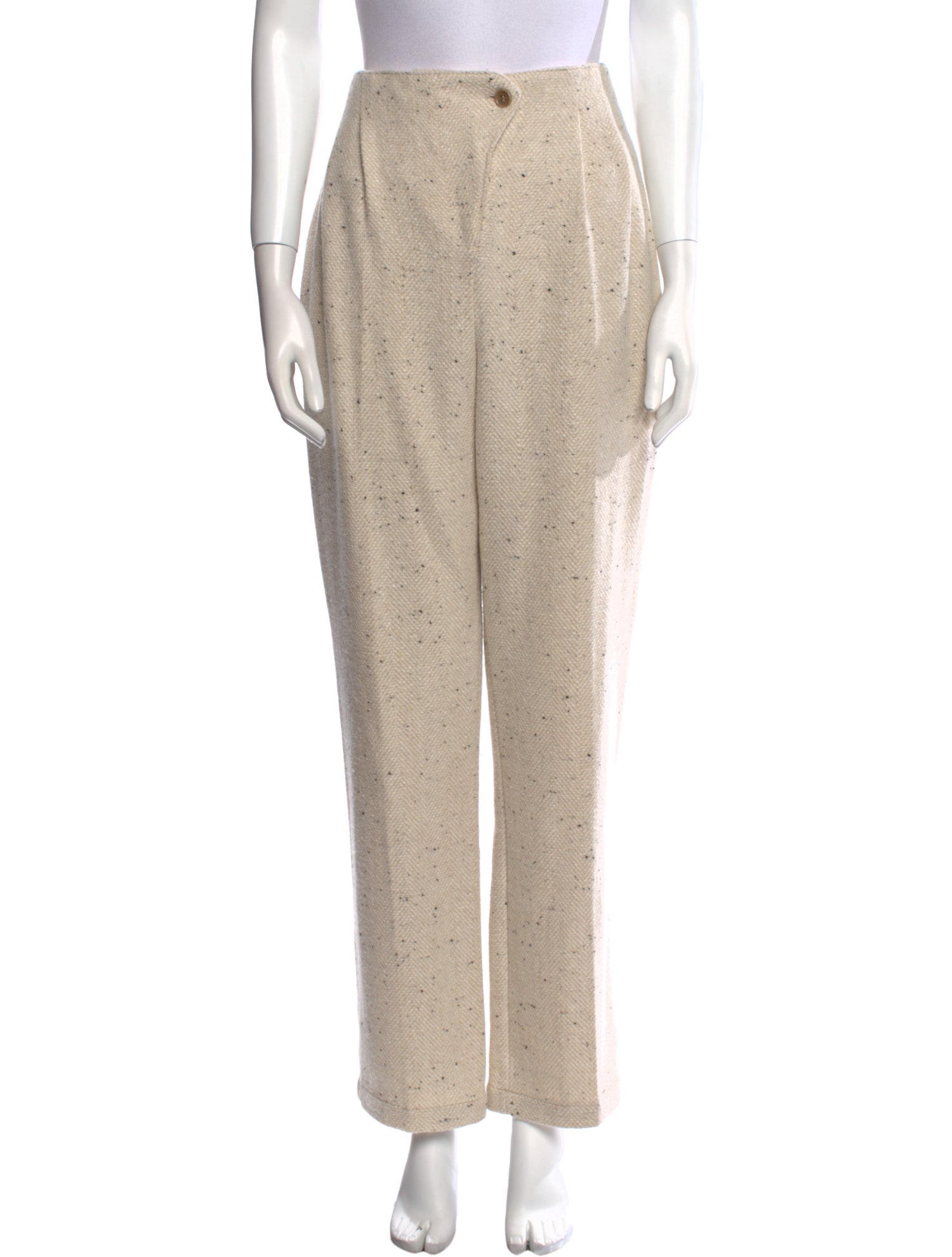 Anine Bing Virgin Wool Straight Leg Pants