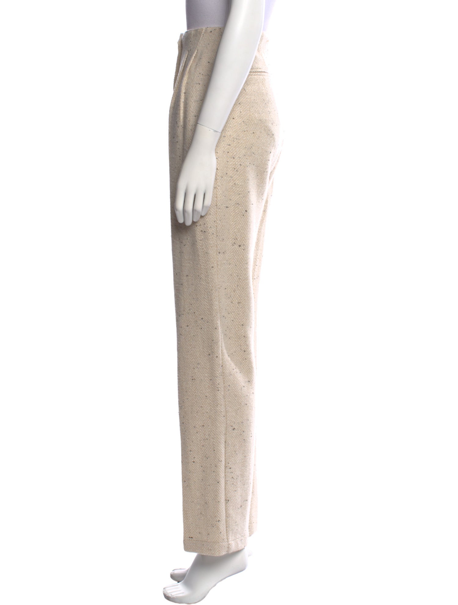 Anine Bing Virgin Wool Straight Leg Pants
