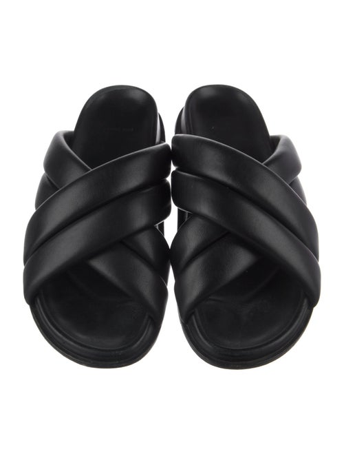 Anine Bing Leather Slides