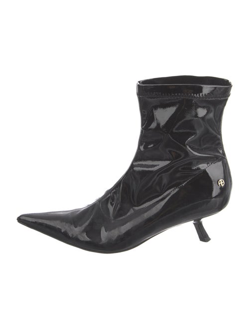 Anine Bing Patent Leather Sock Boots