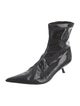 Anine Bing Patent Leather Sock Boots