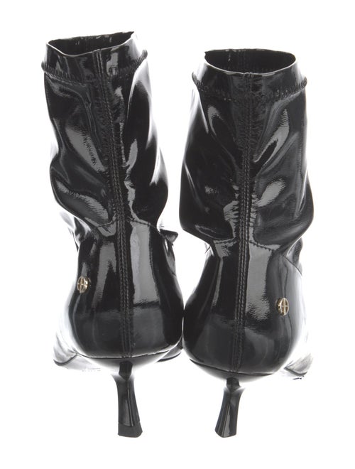 Anine Bing Patent Leather Sock Boots