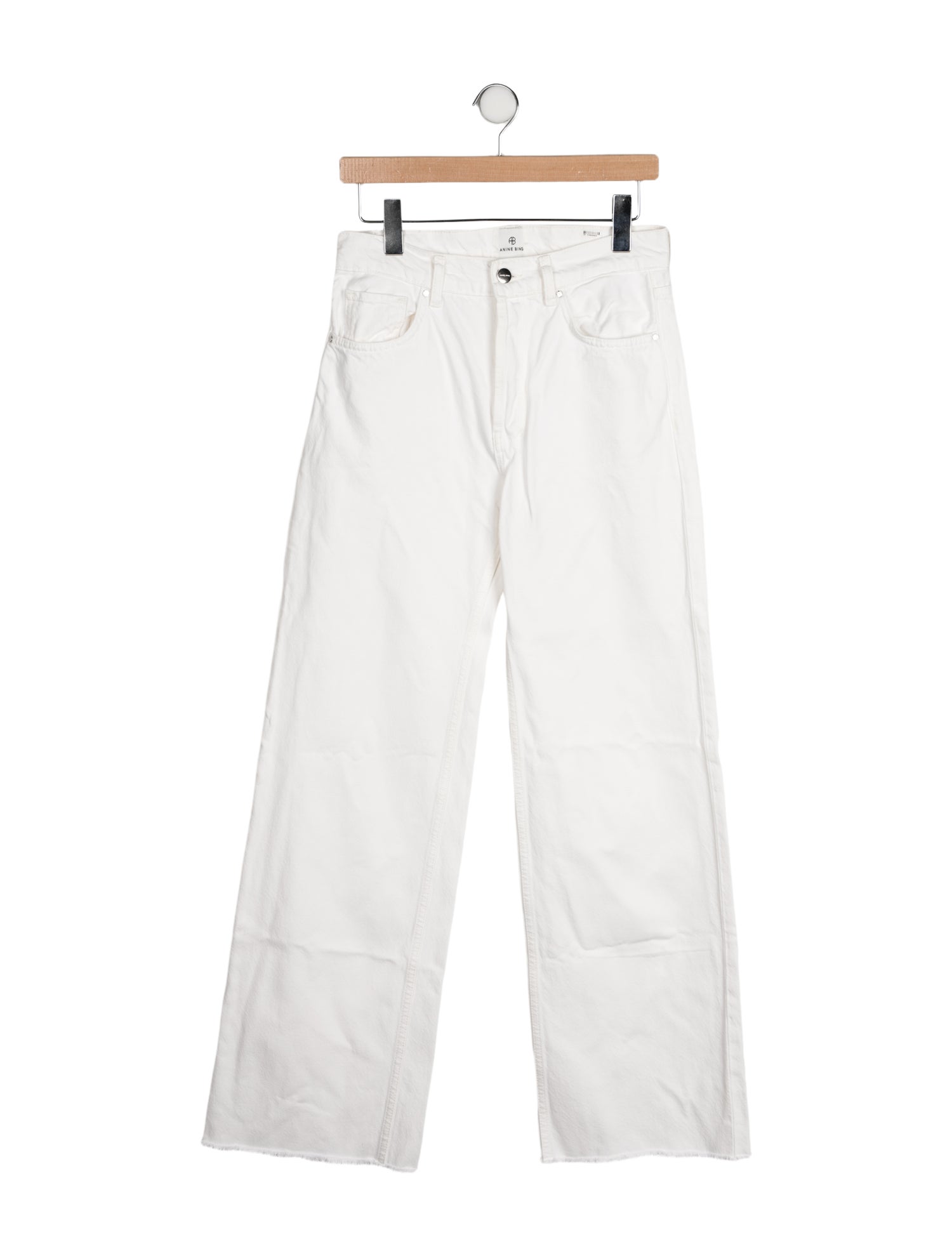 Anine Bing High-Rise Wide Leg Jeans