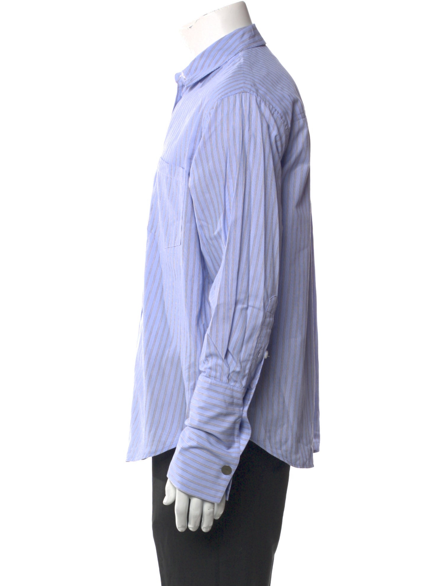 Anine Bing Striped Long Sleeve Shirt
