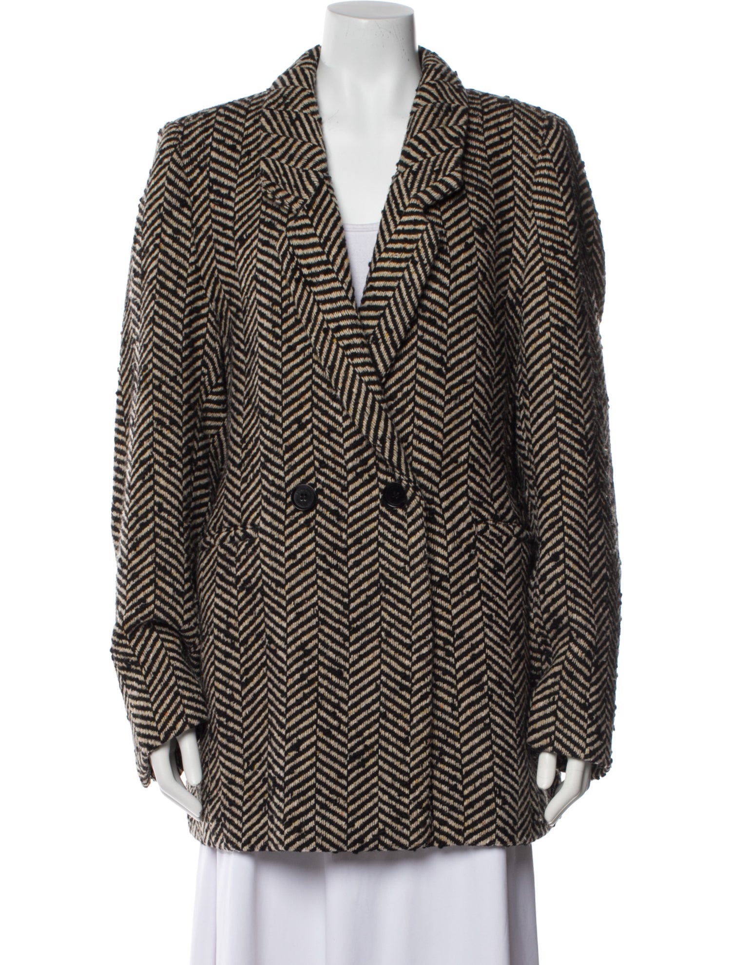 Anine Bing Striped Coat