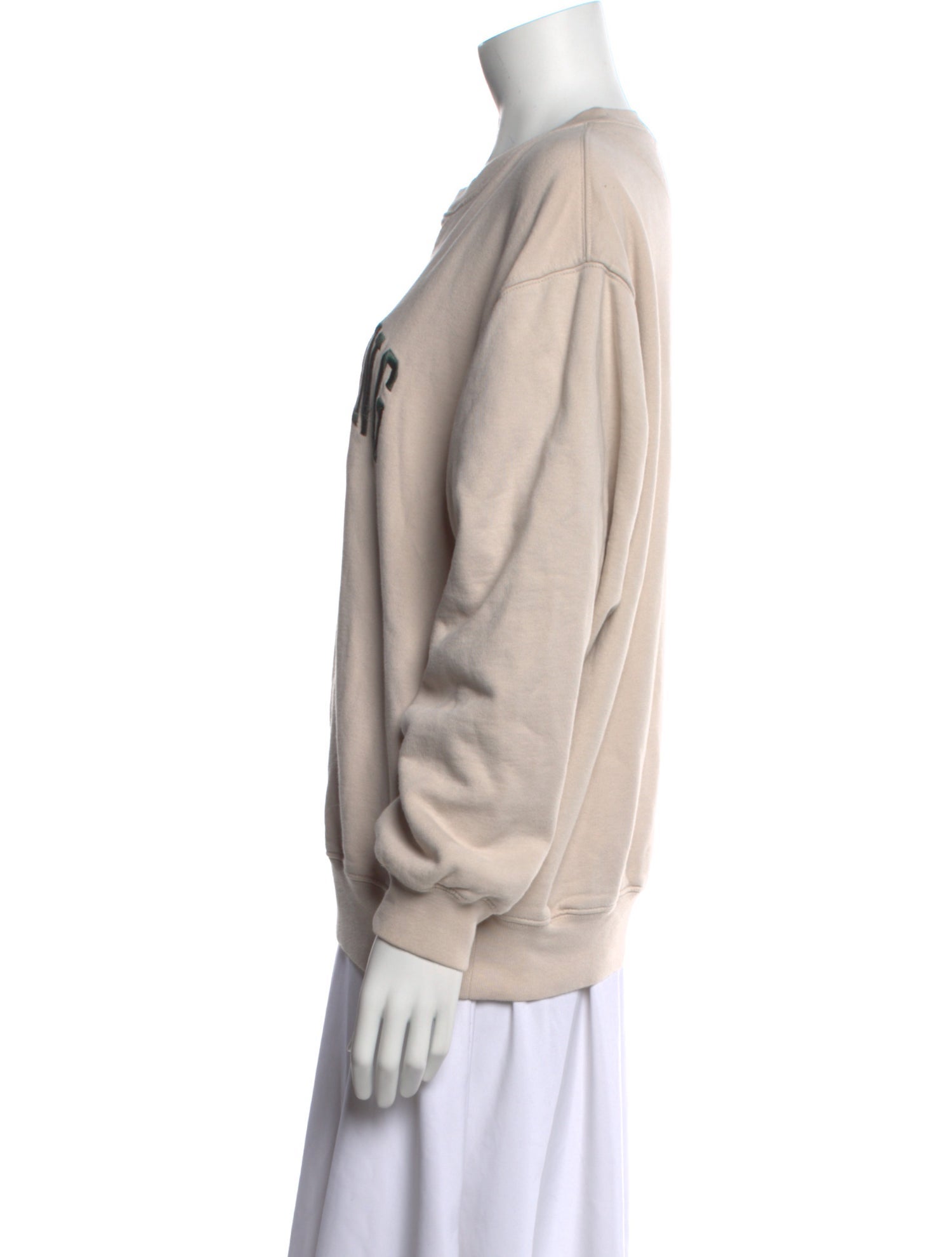 Anine Bing Graphic Print Crew Neck Sweatshirt