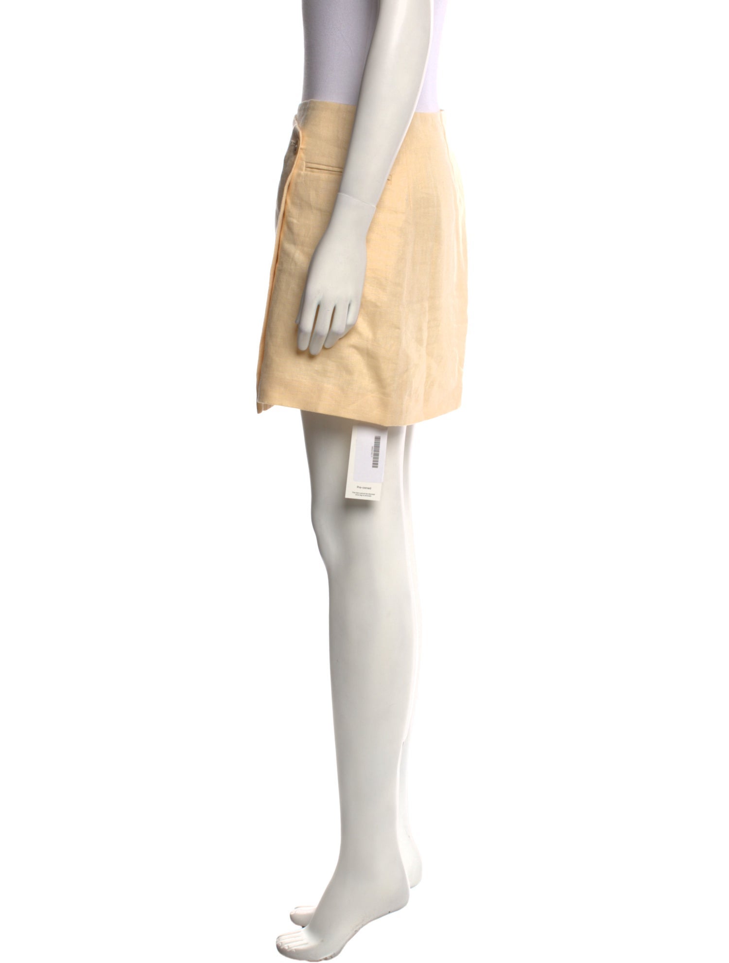 Anine Bing Linen Mini Skirt