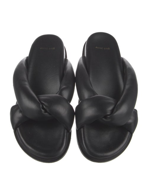 Anine Bing Leather Slides