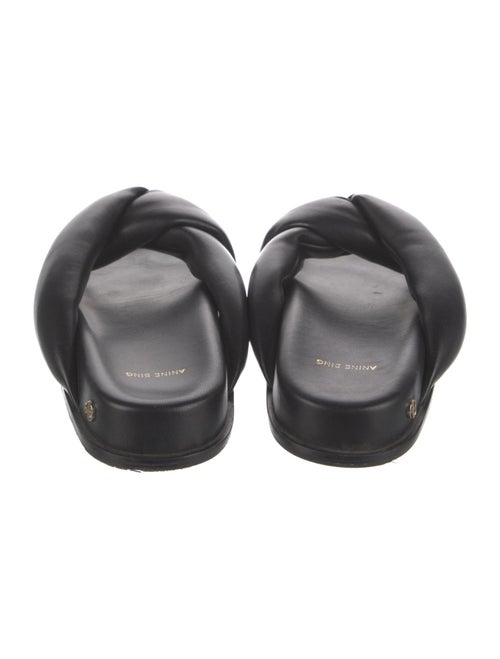 Anine Bing Leather Slides
