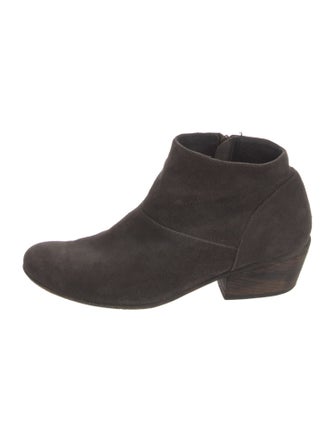 Anine Bing Suede Western Boots