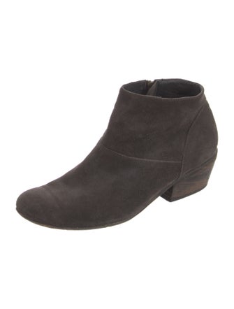 Anine Bing Suede Western Boots