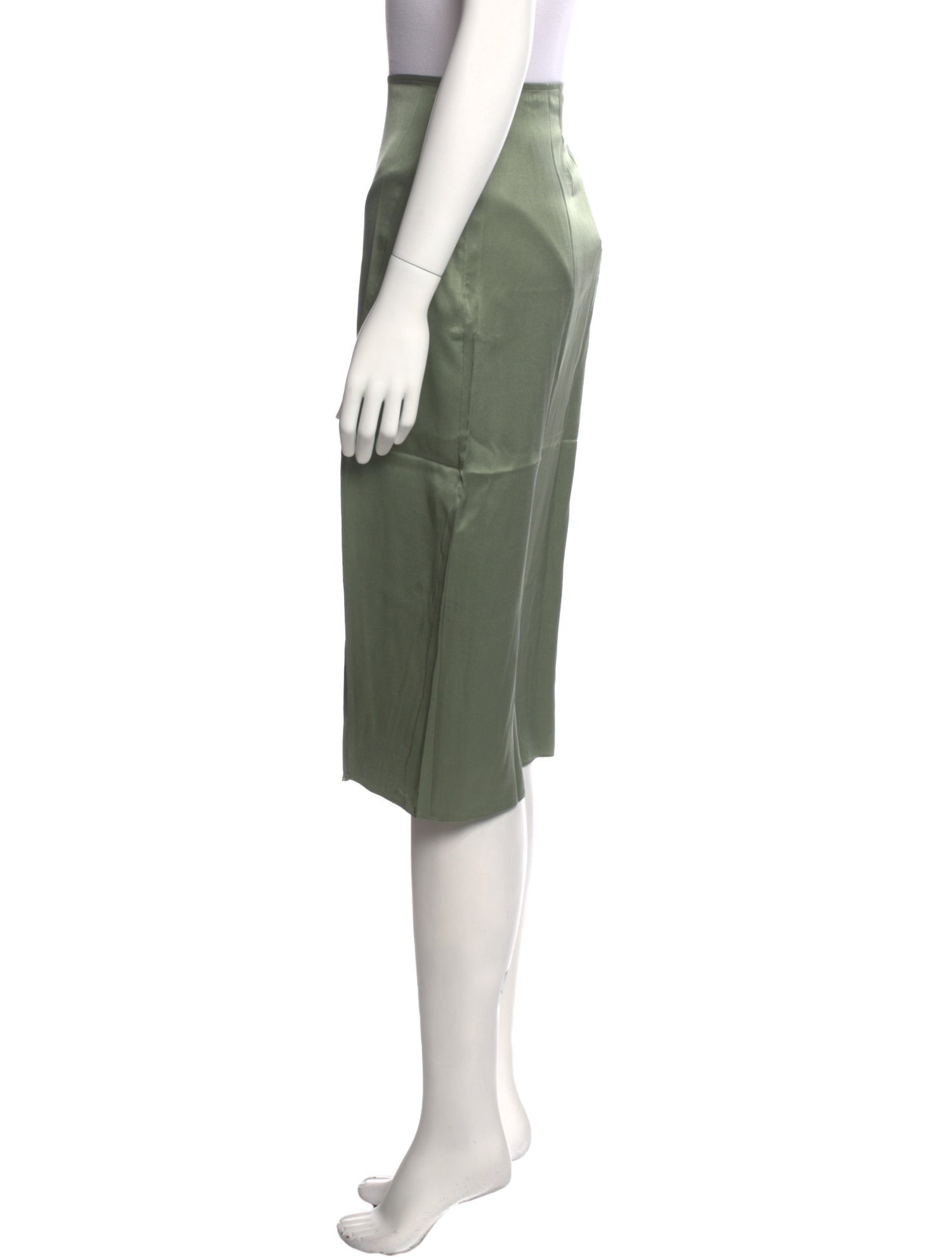 Anine Bing Silk Knee-Length Skirt w/ Tags