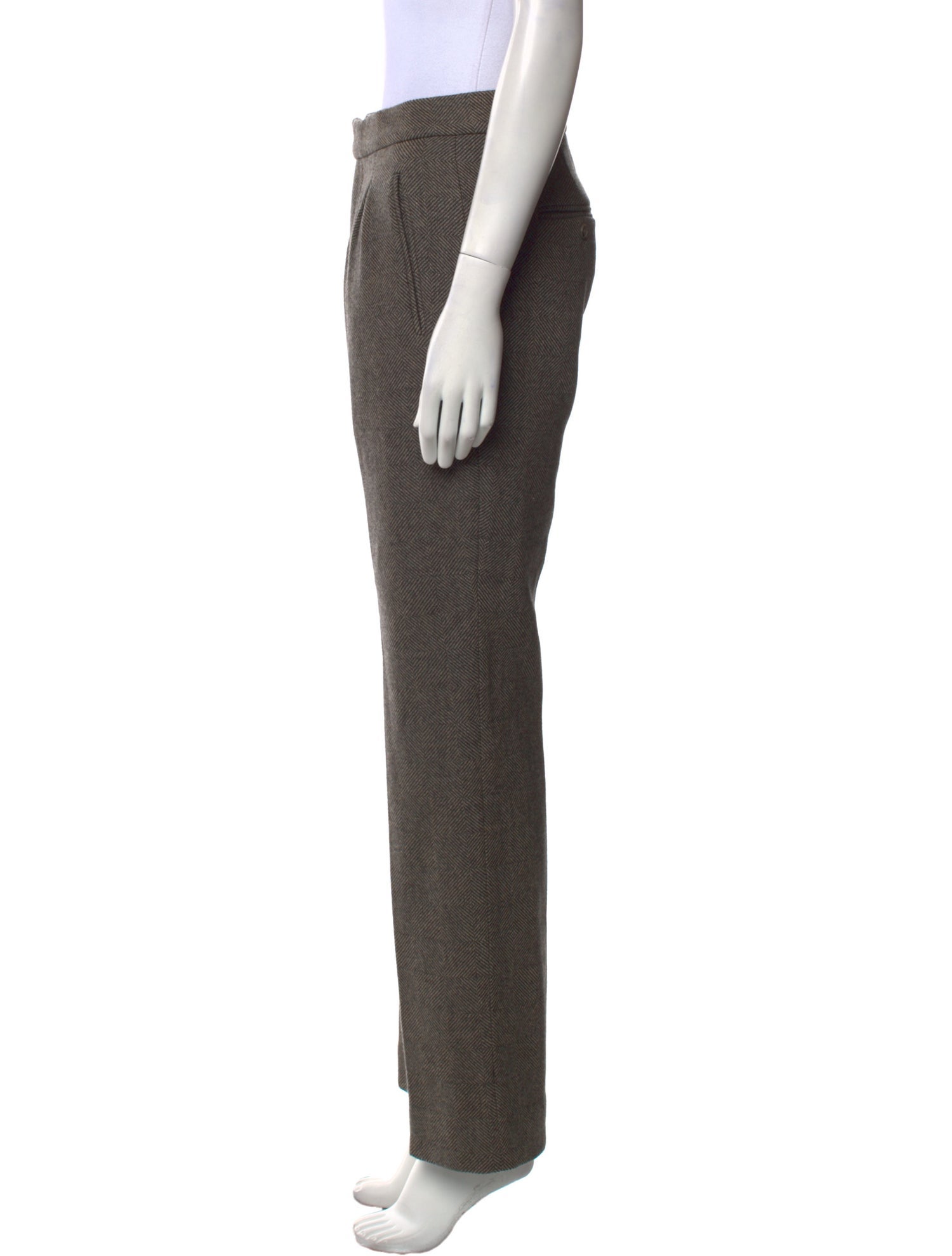 Anine Bing Wool Wide Leg Pants