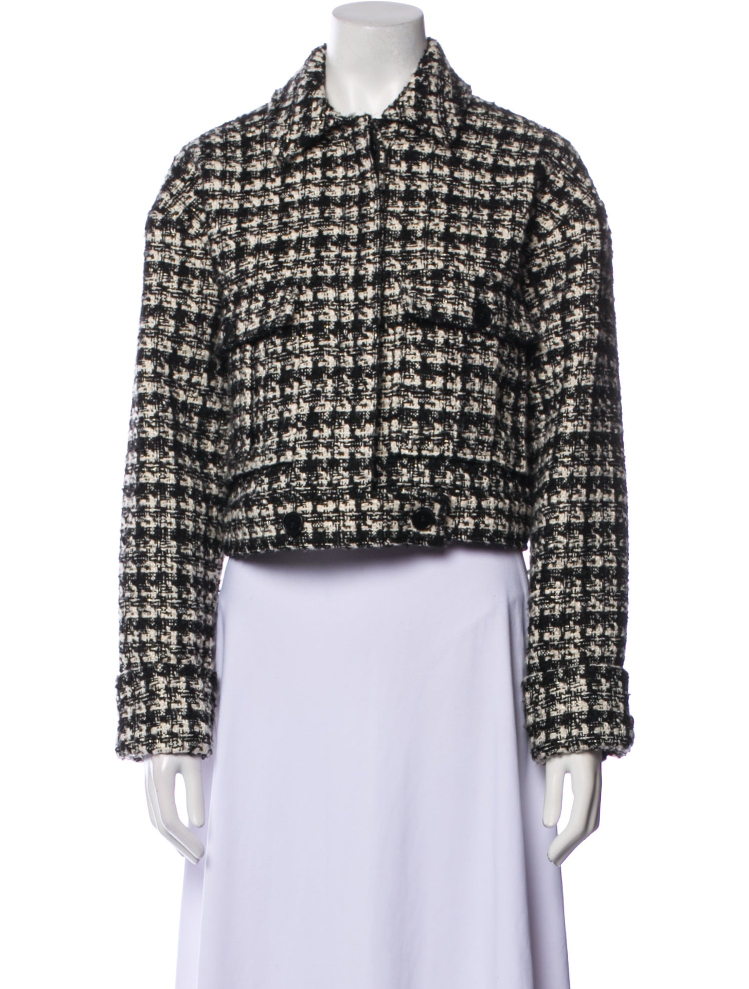 Anine Bing Tweed Pattern Jacket