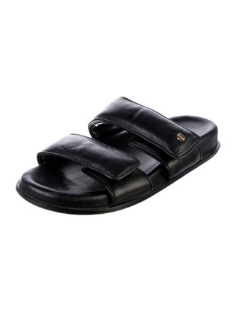 Anine Bing Leather Slides