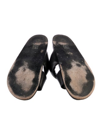 Anine Bing Leather Slides