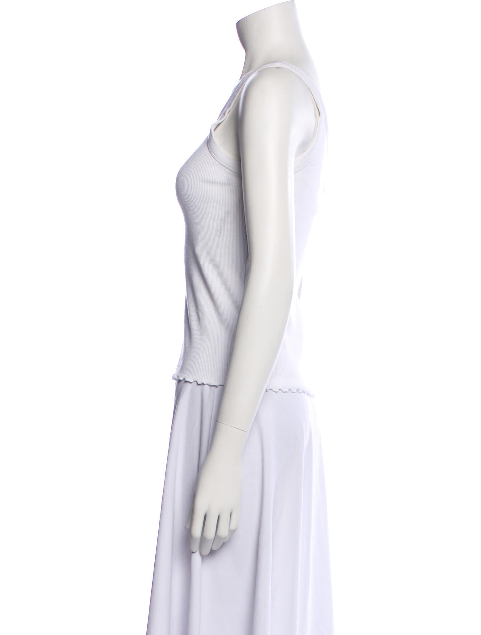 Anine Bing Scoop Neck Sleeveless Top