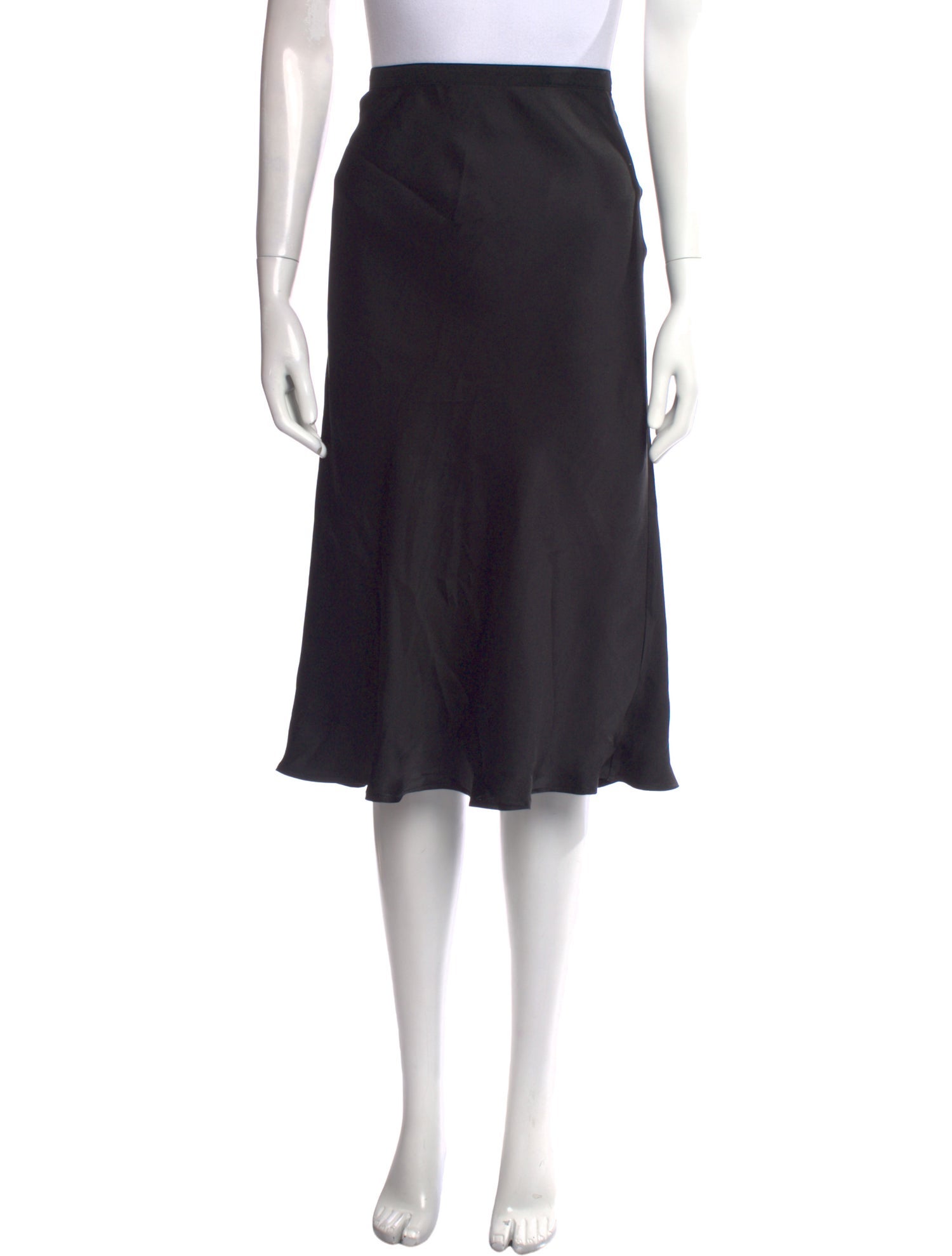 Anine Bing Silk Midi Length Skirt