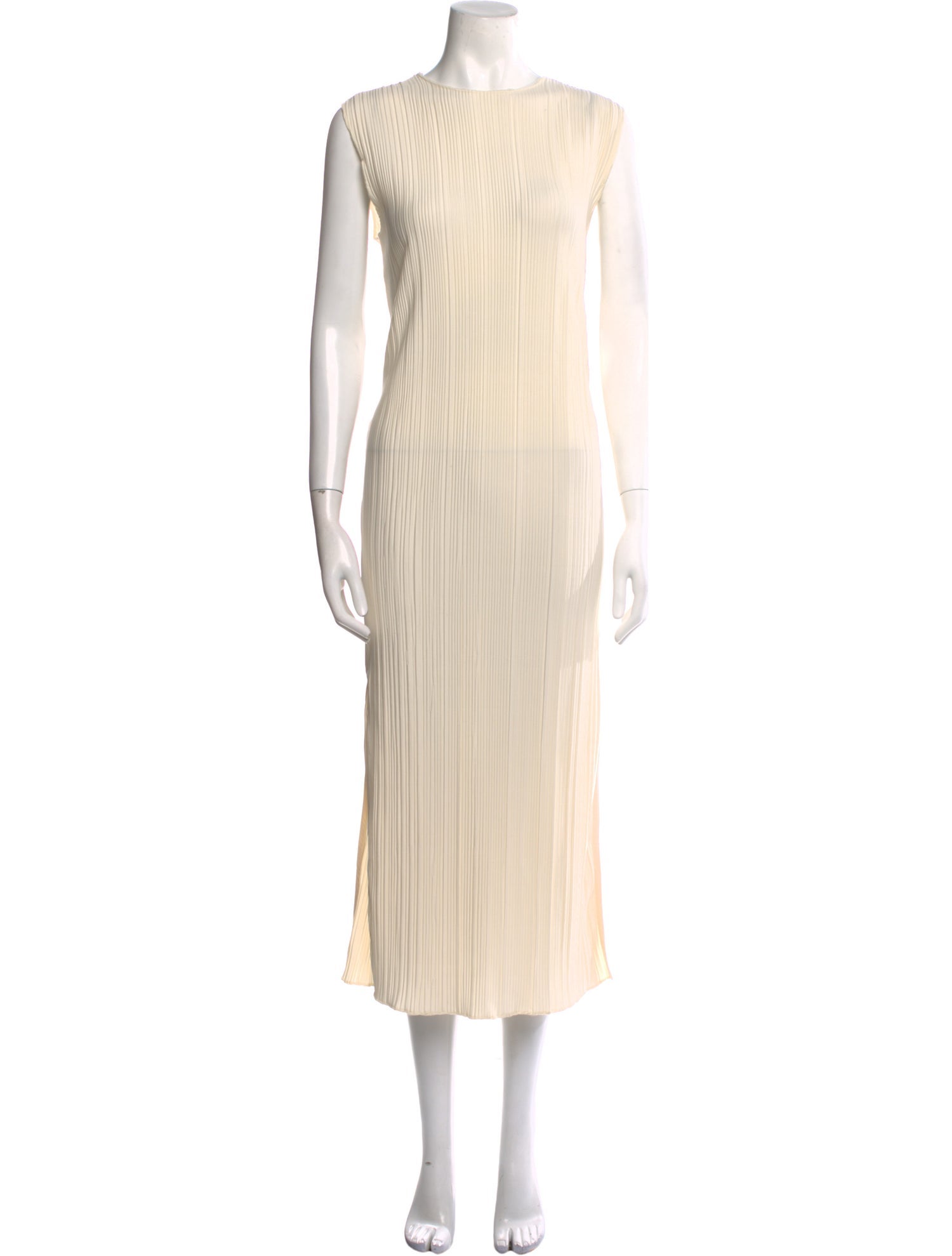 Anine Bing Crew Neck Long Dress