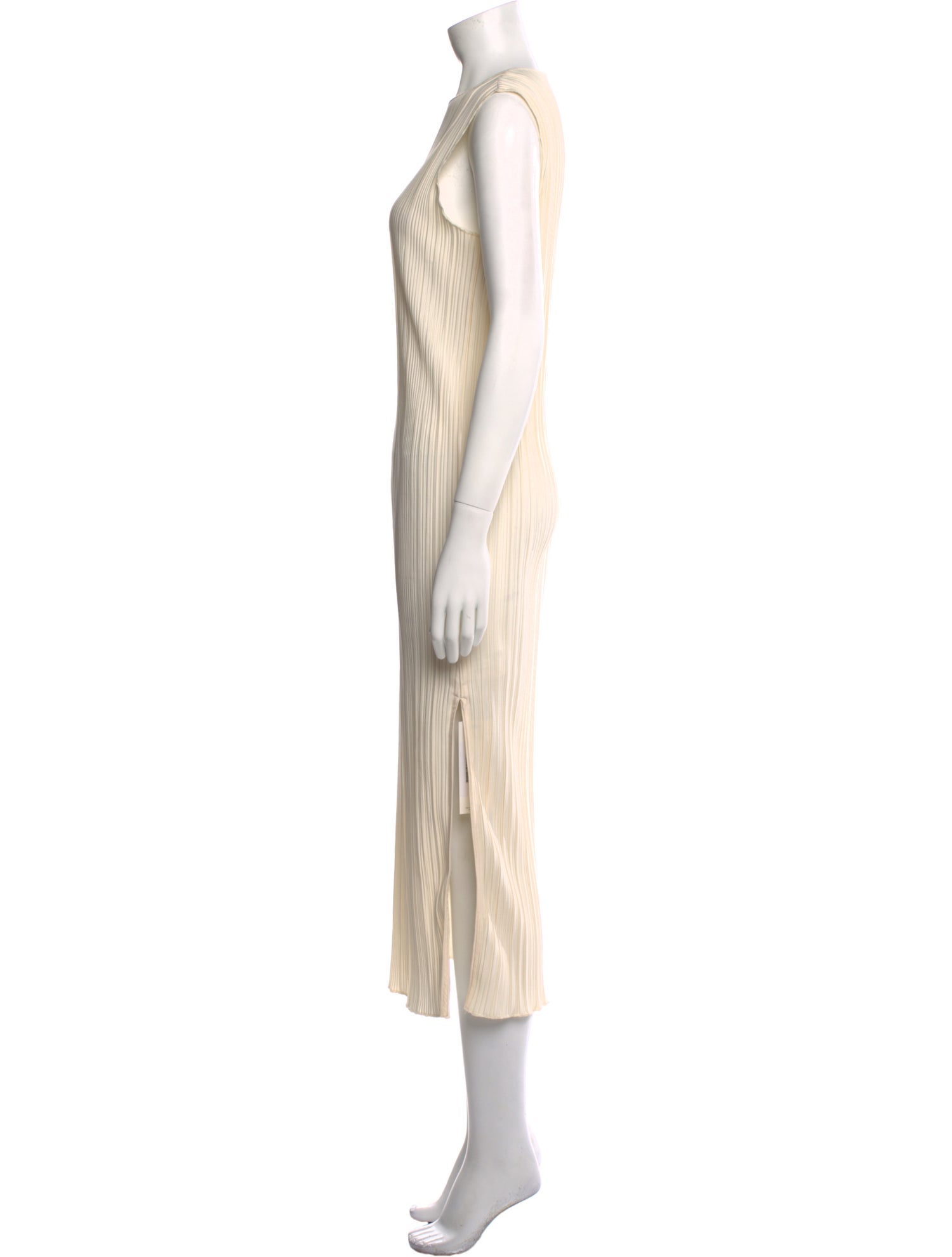 Anine Bing Crew Neck Long Dress