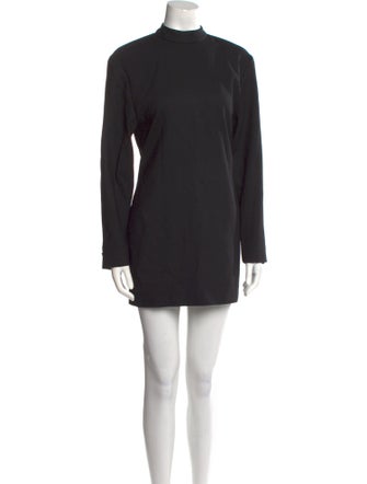 Anine Bing Virgin Wool Mini Dress