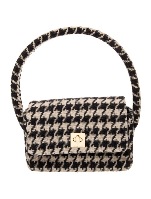 Anine Bing Wool Top Handle Bag