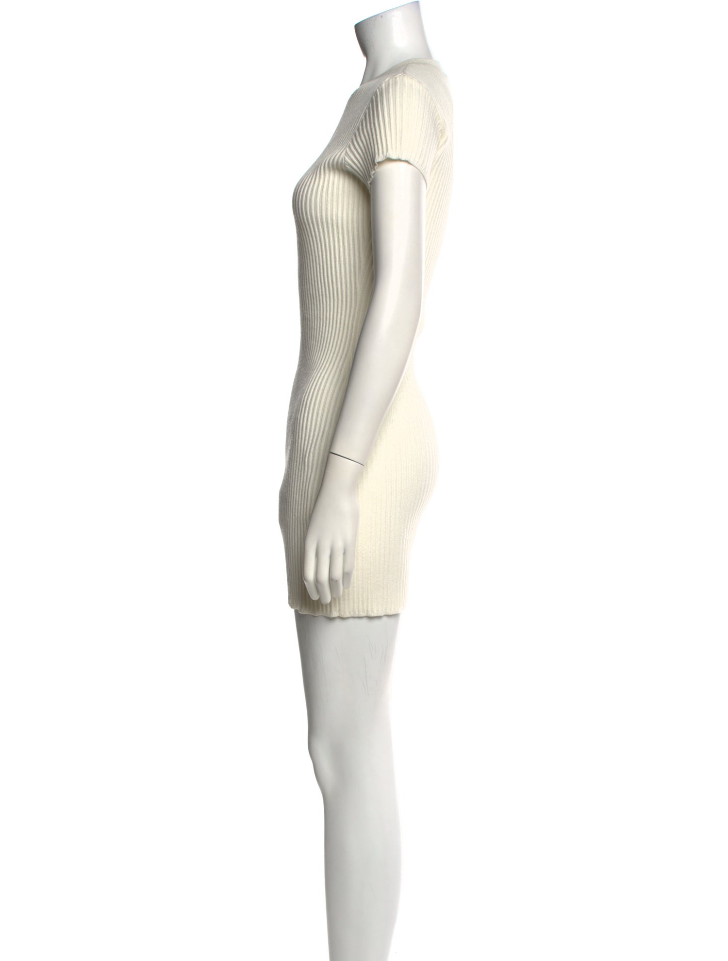 Anine Bing Crew Neck Mini Dress