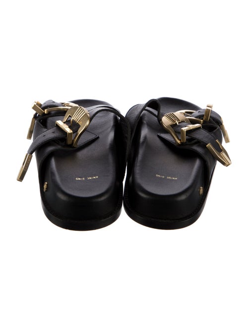 Anine Bing Leather Slides