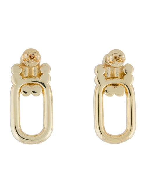 Anine Bing Signature Link Double Cross Stud Earrings