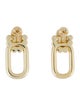 Anine Bing Signature Link Double Cross Stud Earrings