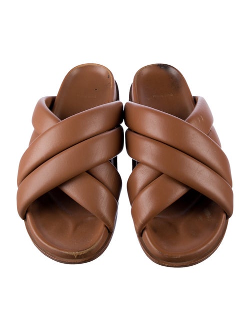 Anine Bing Leather Slides