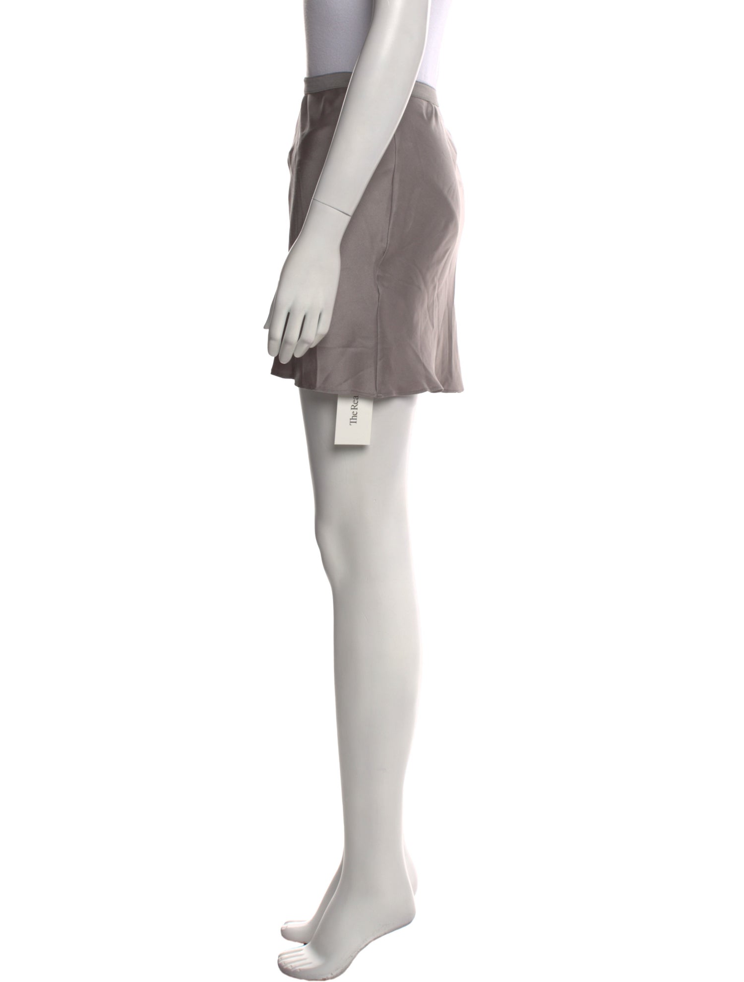 Anine Bing Silk Mini Skirt