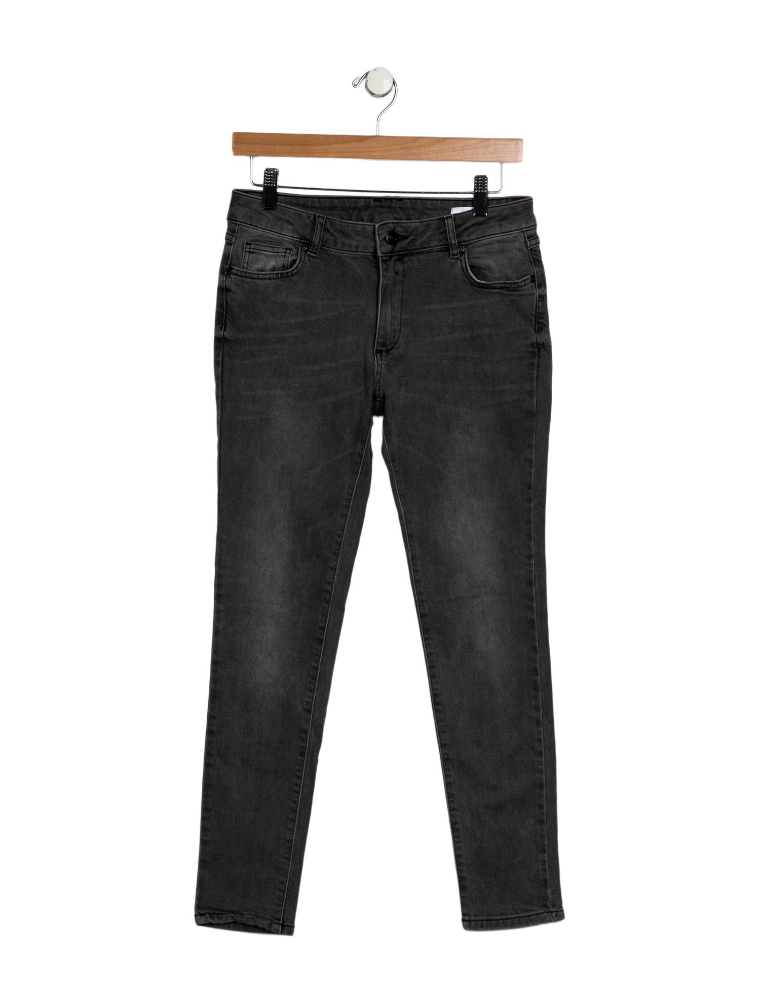 Anine Bing Mid-Rise Skinny Leg Jeans