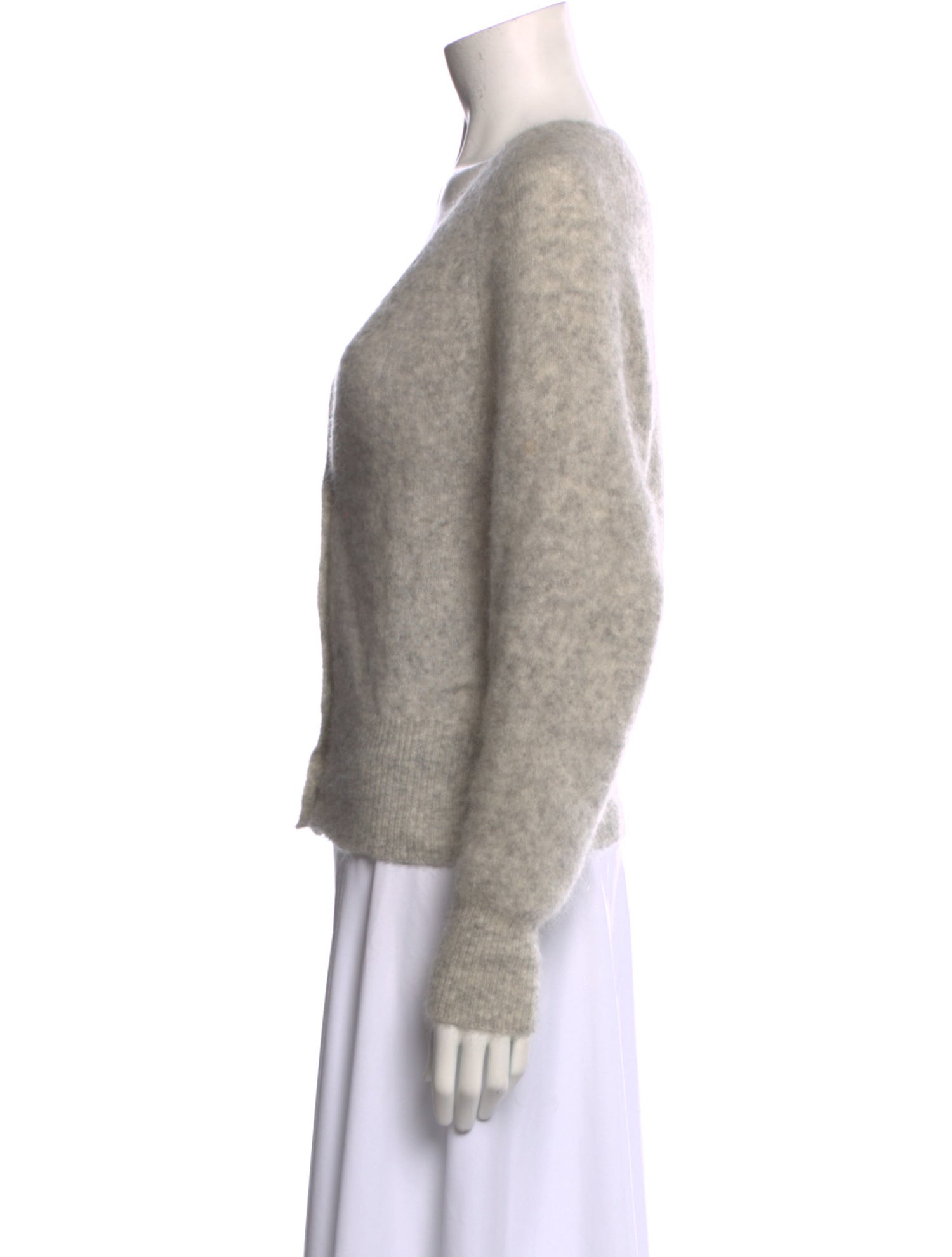 Anine Bing Mohair V-Neck Sweater