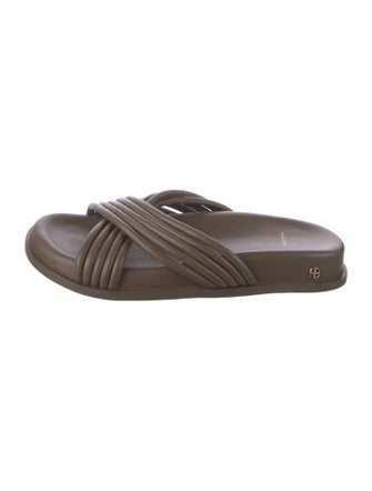 Anine Bing Leather Slides