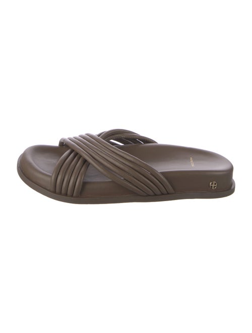 Anine Bing Leather Slides