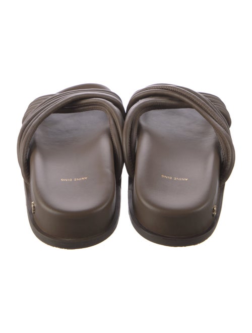 Anine Bing Leather Slides