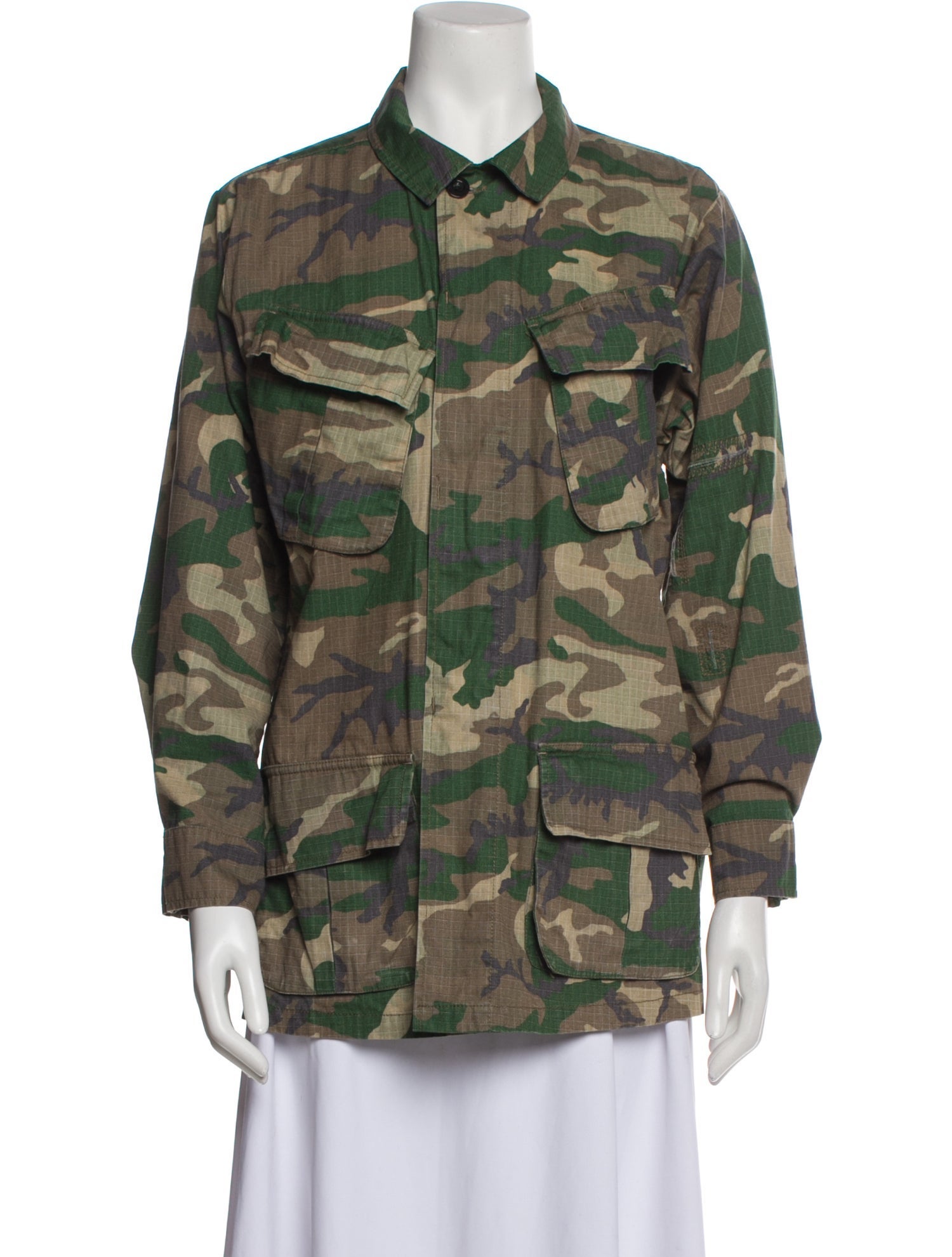 Anine Bing Printed Utility Jacket