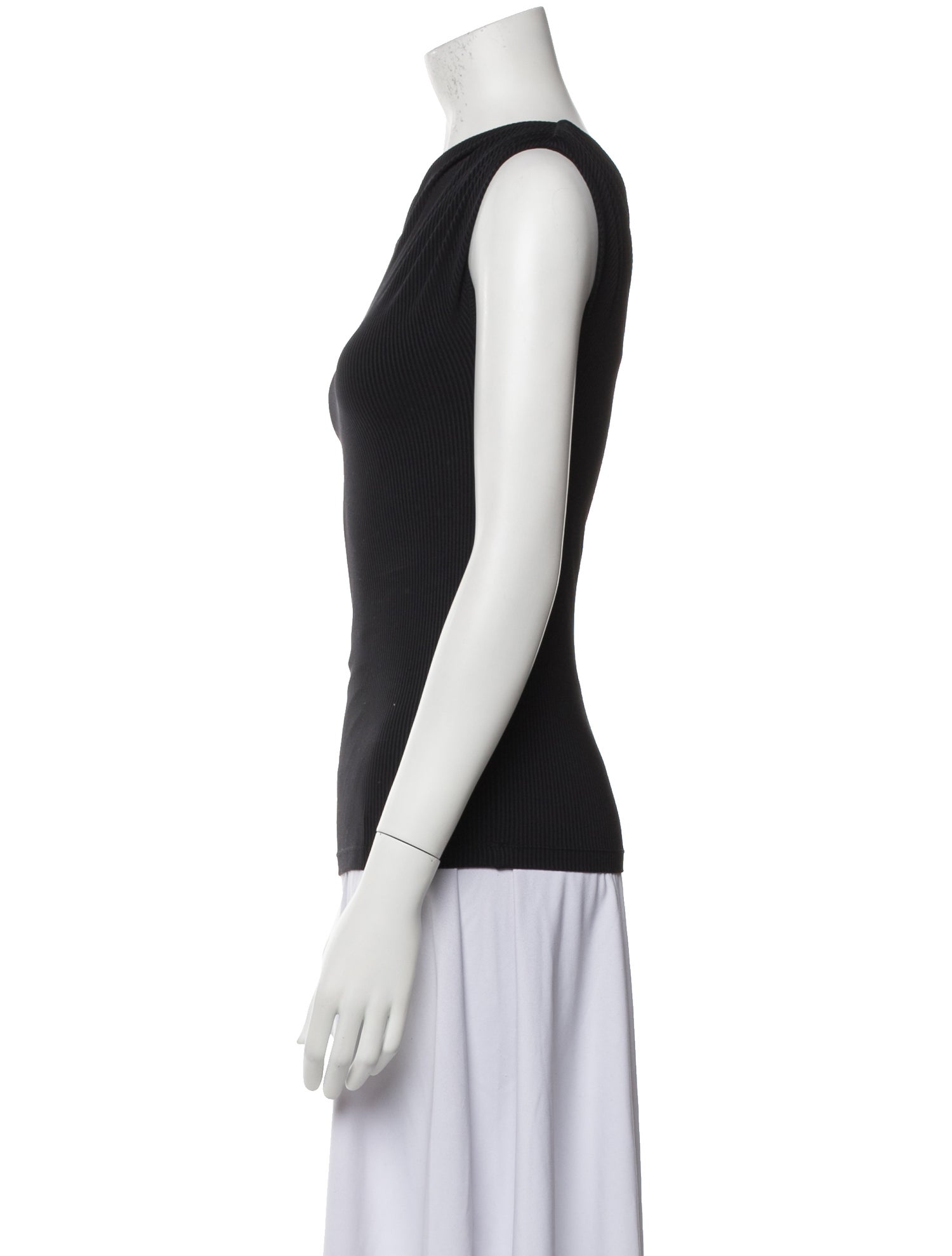 Anine Bing One-Shoulder Sleeveless Top